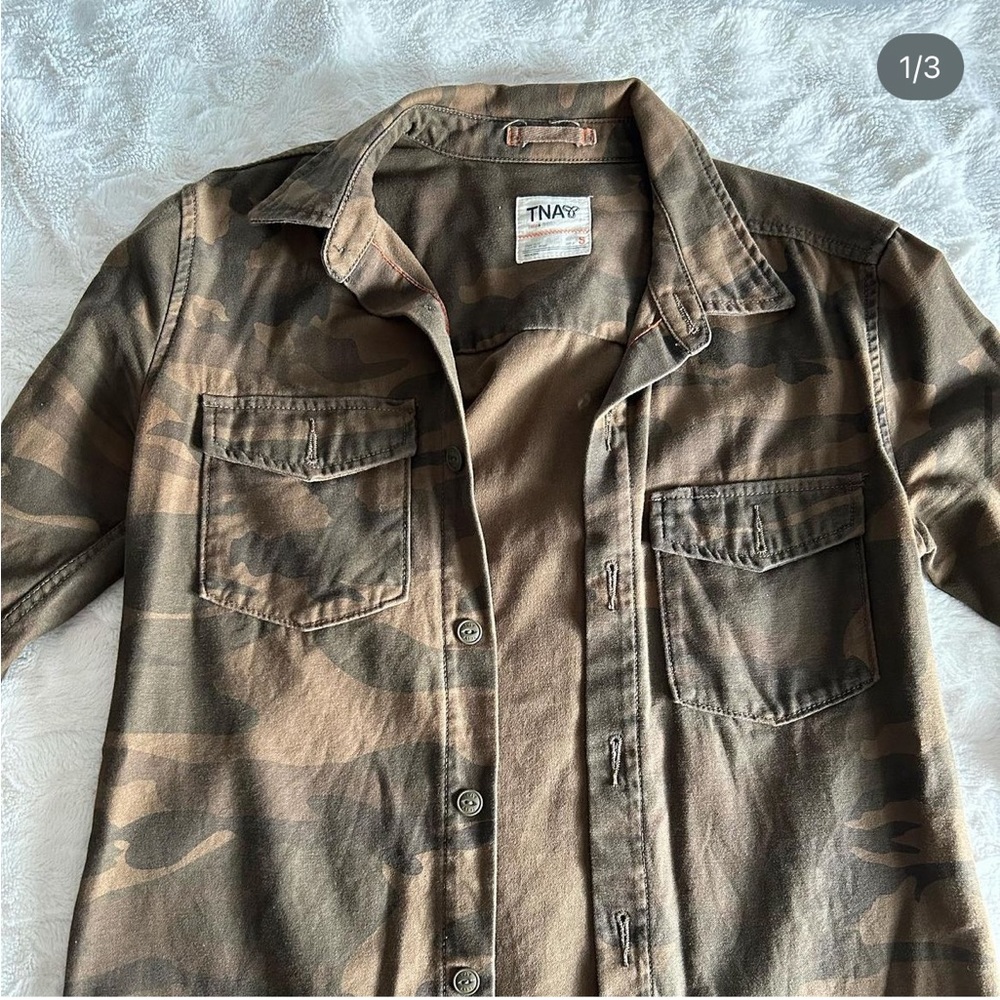 TNA Camo jean jacket